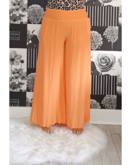 Amy Elasticated Waist Culottes - Orange