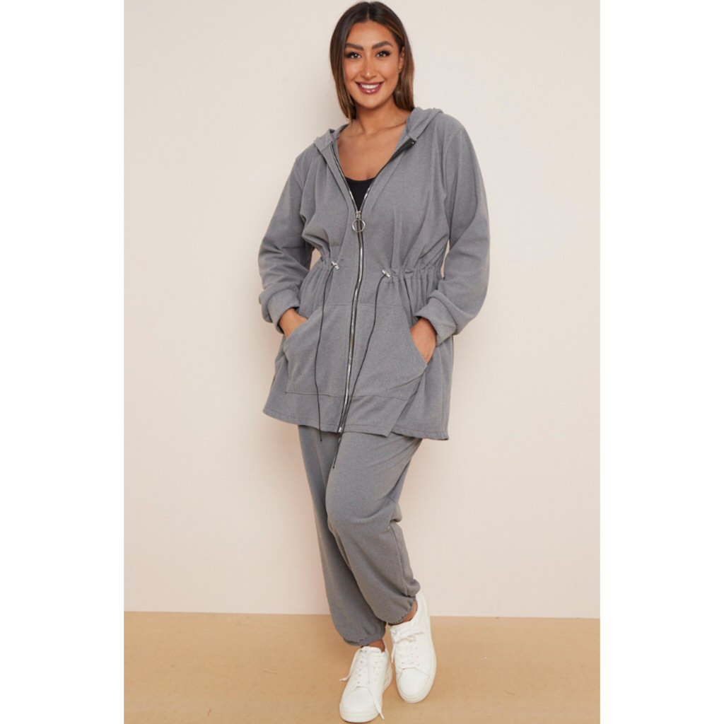 Angie Co-Ord Set - Grey